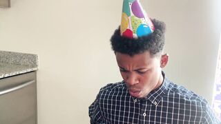 none of my pals came to my soiree :( my stepmom made it up to me..