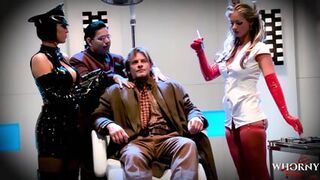 WHORNYFILMS Naughty Pornography Parody Hook-up With Supah Steamy Honeys In Spandex - Phoenix Marie