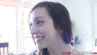 Mature stepmom and teenager girl-on-girl sixtynine