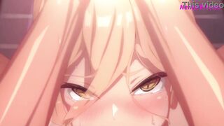 Super-cute Light-haired Biotch Inhale Humungous Sausage In Public Douche / ANIME PORN Uncensored