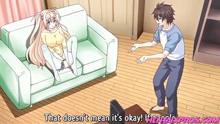Abnormal step sis drains with an ice-cream so i help her | Anime porn