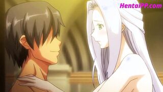 2 Kinky Queen Deep-throat Same Boner In 3 way [ MANGA PORN ]