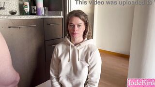 Ultra-cute gf homemade facial cumshot indignity