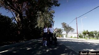 Youthfull cockriding insatiable educator