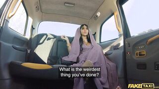 Faux Cab Bengali nurse takes a ginormous weenie in her her taut Chinese vag with her humungous jugs out