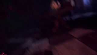 Elsa and Anna Frozen rock hard plow with her