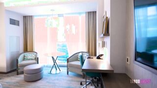 Humungous Cougar Screwed by Sons-in-law Hellion in a Motel Apartment - Melanie Hicks - Taboo Fever - Luke Longly