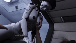 Projekt Zeal Big-chested AI Hump Robot Gets Rectal Fuckin' by Large Manmeat with Massive Juggling Funbags