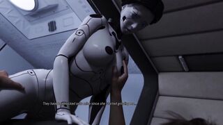 Projekt Zeal Big-chested AI Hump Robot Gets Rectal Fuckin' by Large Manmeat with Massive Juggling Funbags