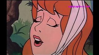 Ginger Railing Bondage mask Get Plumbed By All The Woods - Orgy Animation