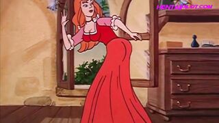 Ginger Railing Bondage mask Get Plumbed By All The Woods - Orgy Animation