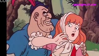 Ginger Railing Bondage mask Get Plumbed By All The Woods - Orgy Animation