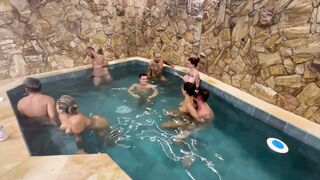 FUCKY-FUCKY WITH PALS IN THE HOTEL POOL