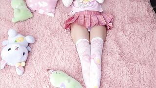 youthful and diminutive latin female total of jizz compilation