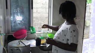 MANSION TORMENTOR TRIED FUCK-A-THON ON A MANSION MAID IN THE KITCHEN