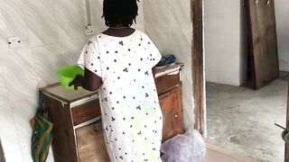 MANSION TORMENTOR TRIED FUCK-A-THON ON A MANSION MAID IN THE KITCHEN