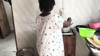 MANSION TORMENTOR TRIED FUCK-A-THON ON A MANSION MAID IN THE KITCHEN