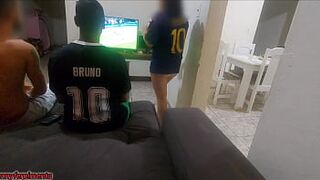 I had fuck-a-thon with my spouse's buddy because of a bet, I got insane and completed up doing DOUBLE PENETRATION with both of them