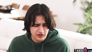 Anxiety for step sonnie because he had to leave his elderly grandmother step mommy