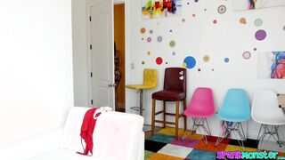 FLAWLESS SENSITIZED HUMUNGOUS MELONS STEP MOMMY BROOKE BERETTA HAS BOMB COCK-SQUEEZING PUSS