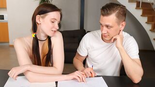 Stiff bang-out after doing homework