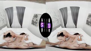 Beautiful three plays naughty games