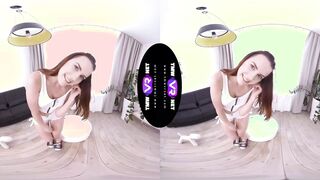 Cutie taunts cootchie with undies