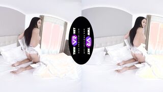 Arm in glove intensifies ejaculation