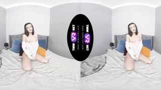 Early riser paws vagina in couch