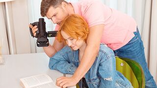 Nude ultra-cutie tests her abilities