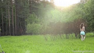 Super-hot nymphs munch joy buttons in sphere