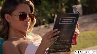 Vixen Scorching Model Entices Her Designer