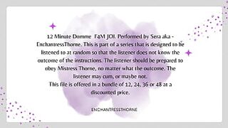 F4M female dominance JOI 11