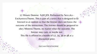 F4M female dominance JOI 11