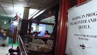 Dual poking a lil' Japanese female and assfucking a red-haired