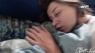 Satisfy Father drill me without a condom